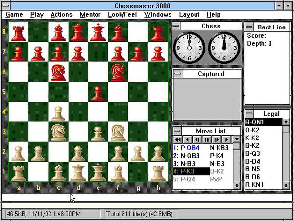 CHESSMASTER 6000 PC GAME +1Clk Windows 11 10 8 7 Install – Allvideo Classic  Games