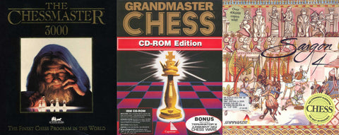 SARGON IV / CHESSMASTER 3000 / GRANDMASTER CHESS +1Clk Windows 11 10 8 –  Allvideo Classic Games