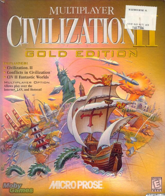 CIVILIZATION II GOLD W/EXPANSIONS +1Clk Windows 11 10 8 7 Vista XP Install